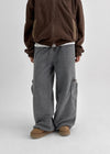 Cholit Pocket Fleece Two-way Banding Pants