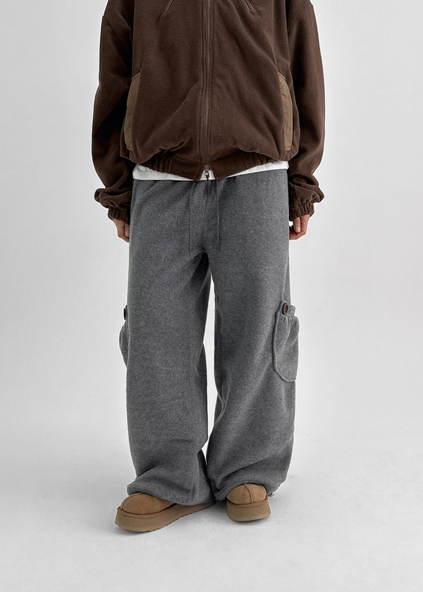 Cholit Pocket Fleece Two-way Banding Pants