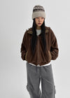Tottle Two-way Fleece Hooded Zip-Up