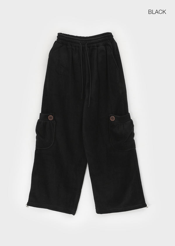 Cholit Pocket Fleece Two-way Banding Pants
