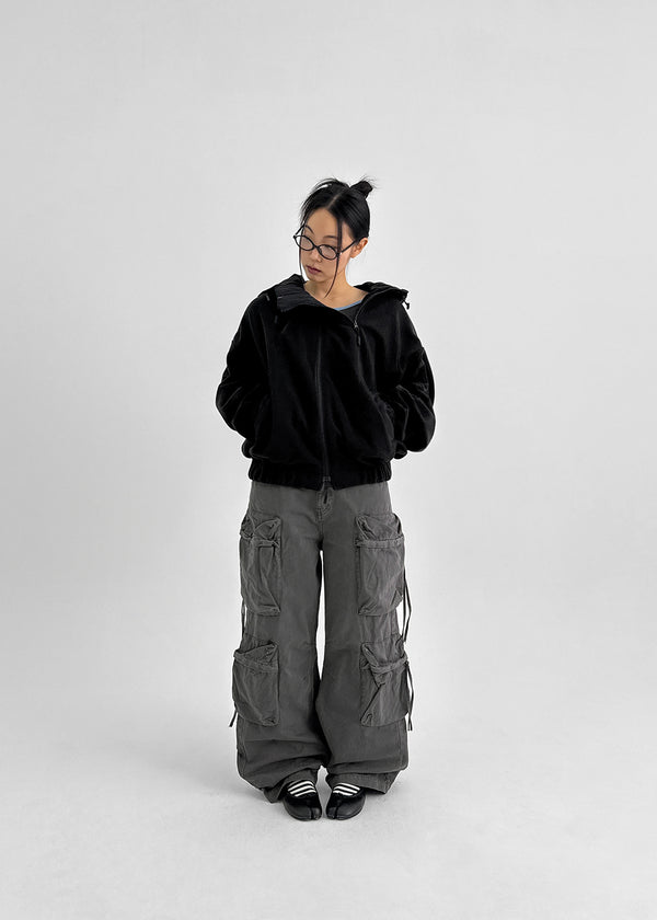(UNISEX) Tuline Multi-pocket Cargo Cotton Pants