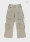 (UNISEX) Tuline Multi-pocket Cargo Cotton Pants