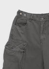 (UNISEX) Tuline Multi-pocket Cargo Cotton Pants