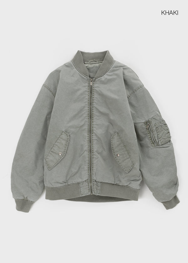 (UNISEX) Kilber Quilted Flight Jacket (4 Oz)
