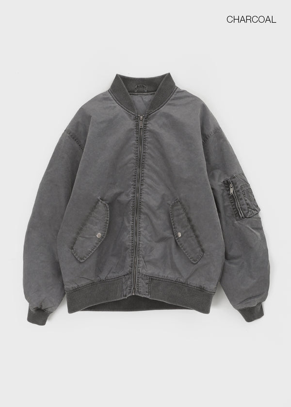 (UNISEX) Kilber Quilted Flight Jacket (4 Oz)