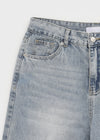 (UNISEX) Pilar Washing Wide Denim Pants