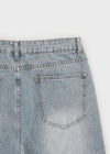 (UNISEX) Pilar Washing Wide Denim Pants