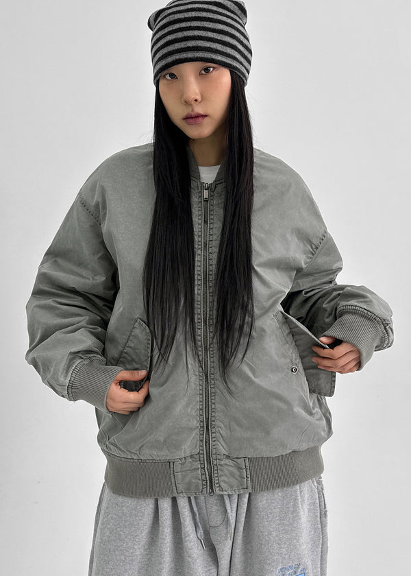 (UNISEX) Kilber Quilted Flight Jacket (4 Oz)