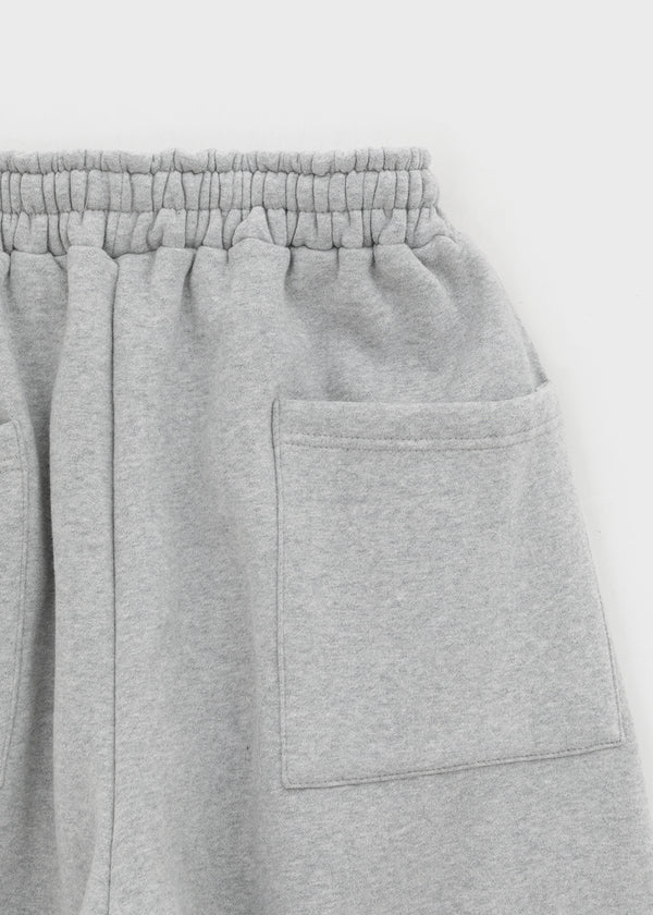 (UNISEX) Serban Sheepskin Embroidered Two-way Banding Pants