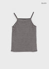 Pube Fleece Striped Sleeveless
