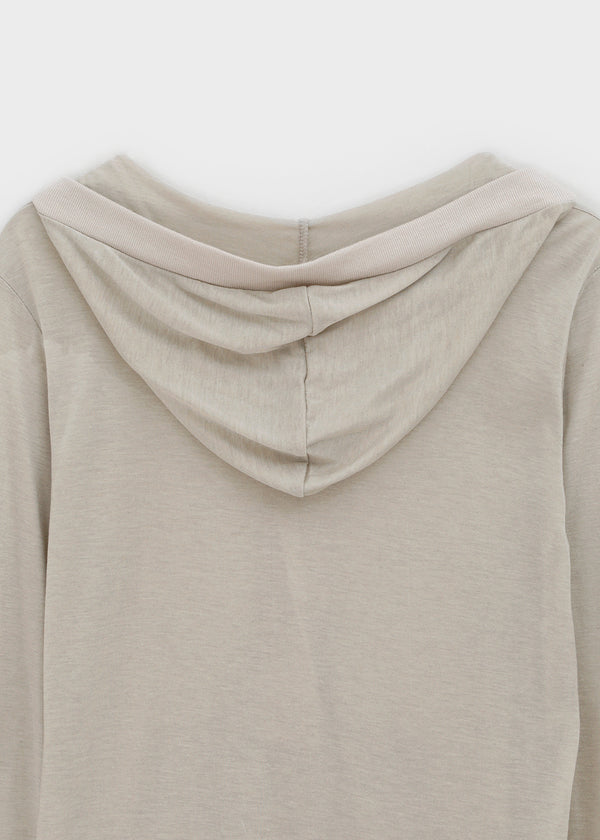 Royto Button Tencel Hoodie