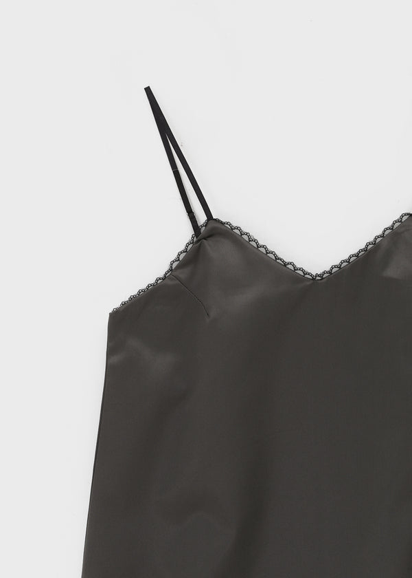 Parisine Lace Satin Mini Dress