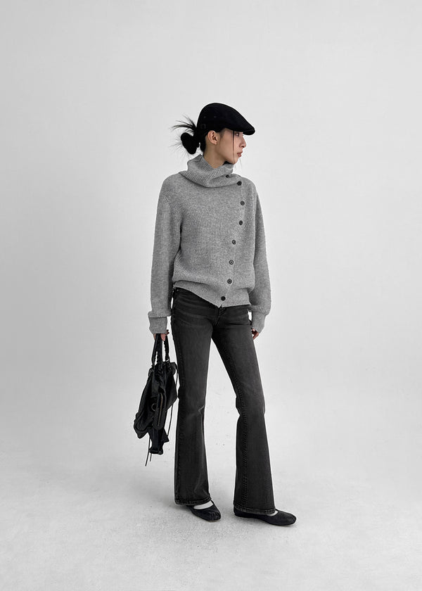 Latina Back Pocket Bootcut Denim Pants