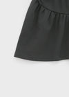Hartin Unbalanced Shirring Mini Skirt