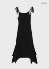 Roena Unbalanced Layered Sleeveless Long Dress