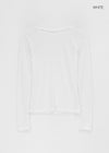Daingel Layered Tencel Long Sleeve T-shirt