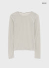 Daingel Layered Tencel Long Sleeve T-shirt
