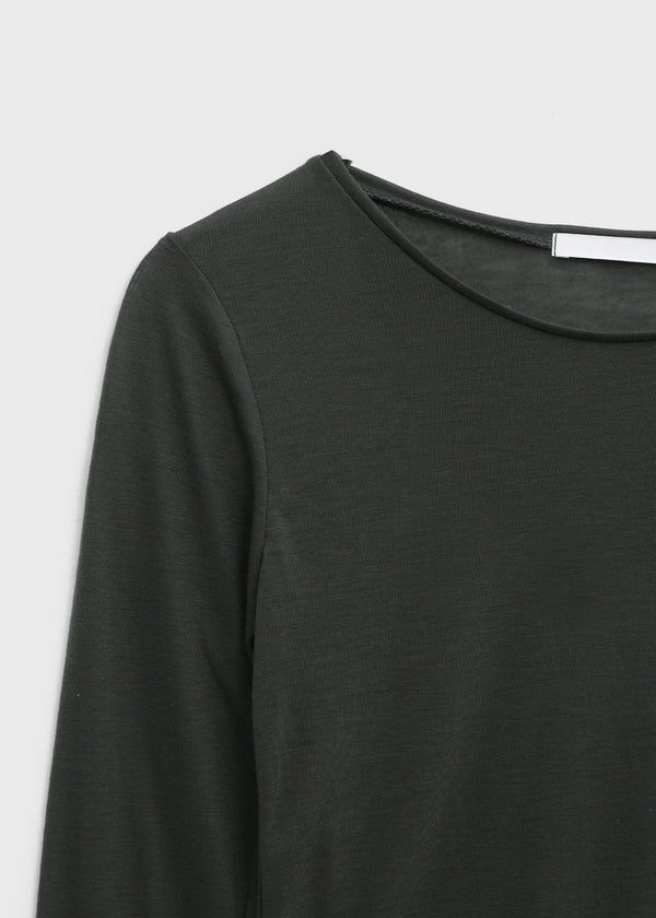 Daingel Layered Tencel Long Sleeve T-shirt