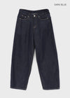 Okiwa Non-fade Bijo Wide Denim Pants