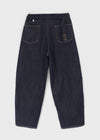 Okiwa Non-fade Bijo Wide Denim Pants