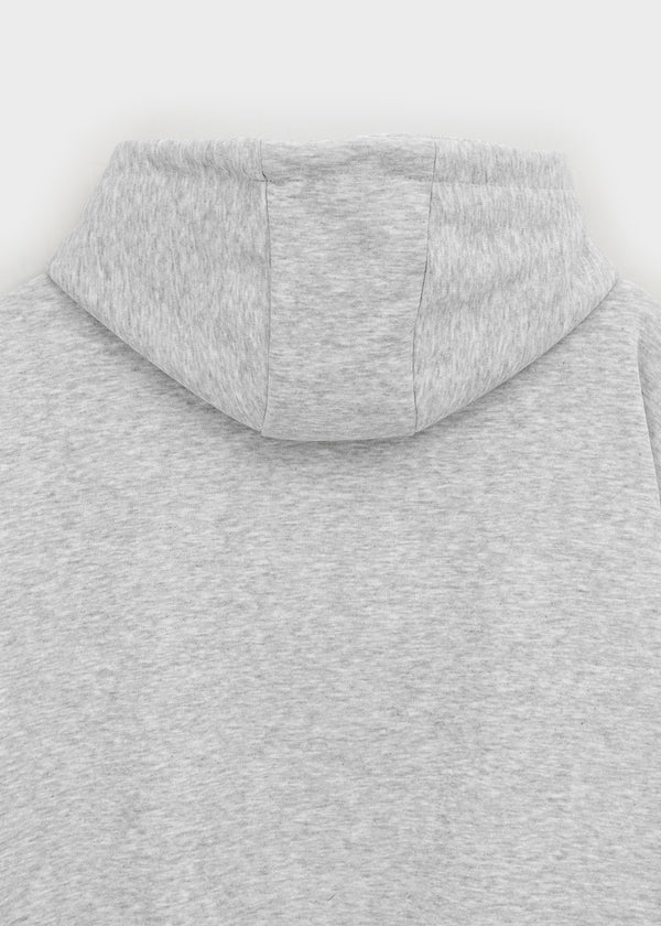 Storms Stud High Neck Hooded Zip-up