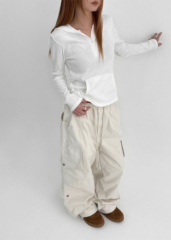 Pevin Nylon Two-way Cargo Pants