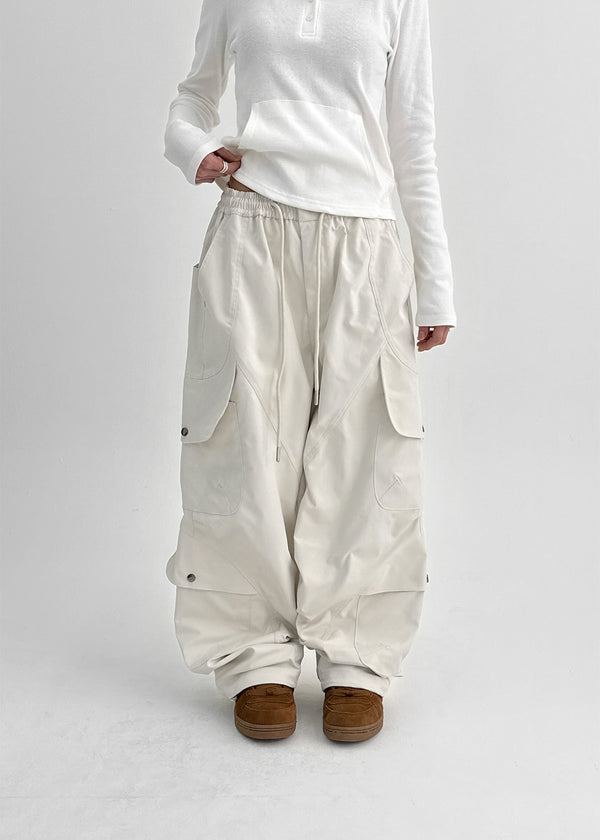 Pevin Nylon Two-way Cargo Pants