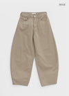 Felnu Stripe Studded Balloon Cotton Pants