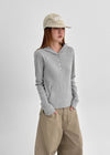 Setet Pocket Hooded Long Sleeve T-shirt