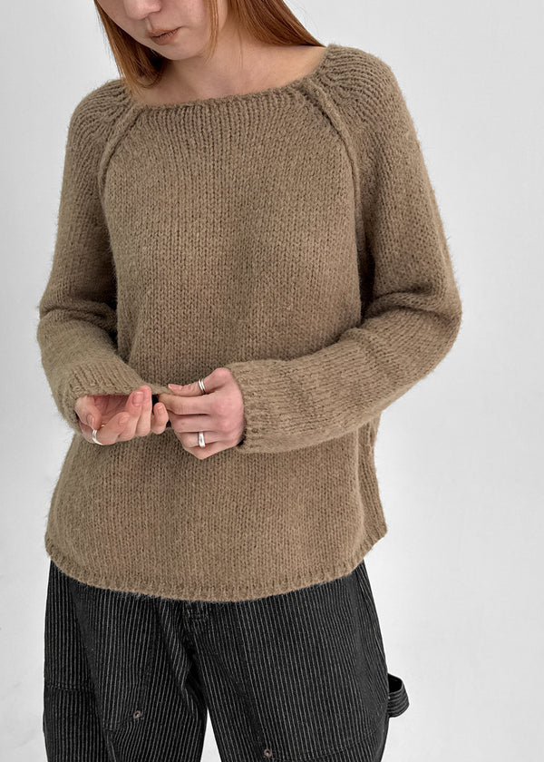 Haongde Boatneck Strap Knit