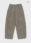 Moet Pintuck Balloon Wide Cotton Pants