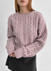 Relet Cable Round Knit