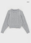 Relet Cable Round Knit