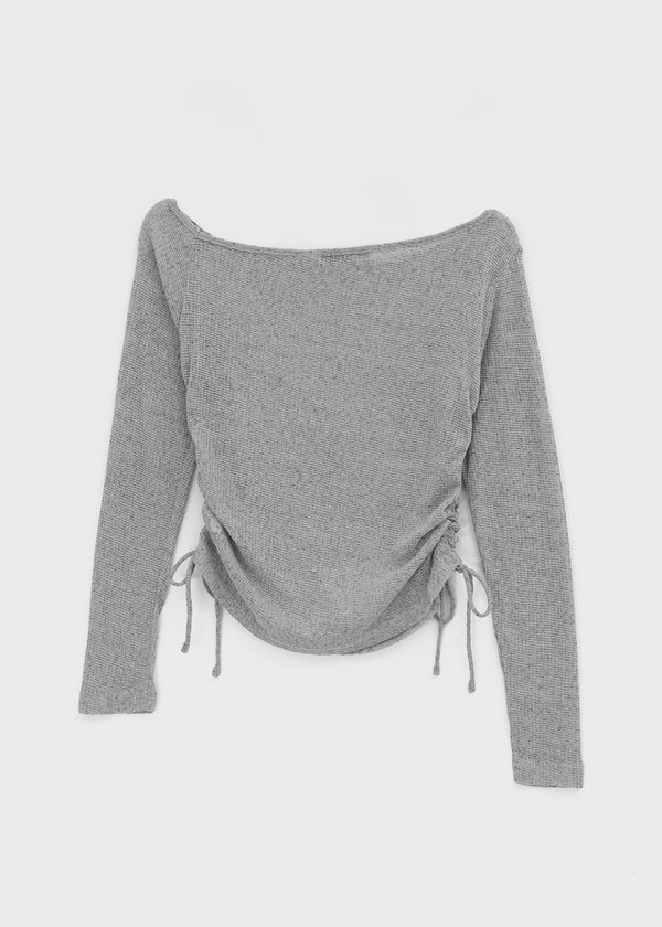 Ponta Set - Lace Sleeveless, Knit Long Sleeve T-shirt