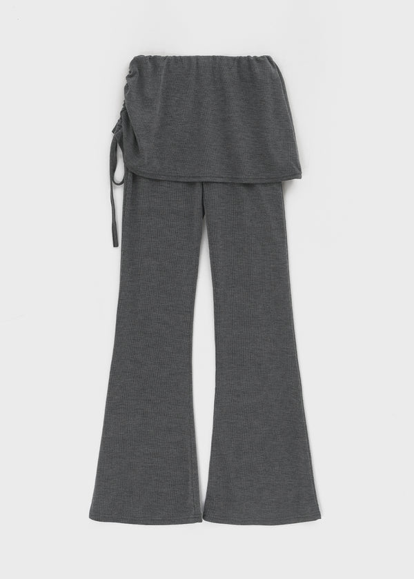 Libya Shirring Banding Skirt Pants