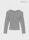 Penic Henley Neck Fleece Ribbed Long Sleeve Tee