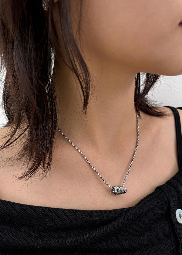 Kestin Silver Twist Necklace