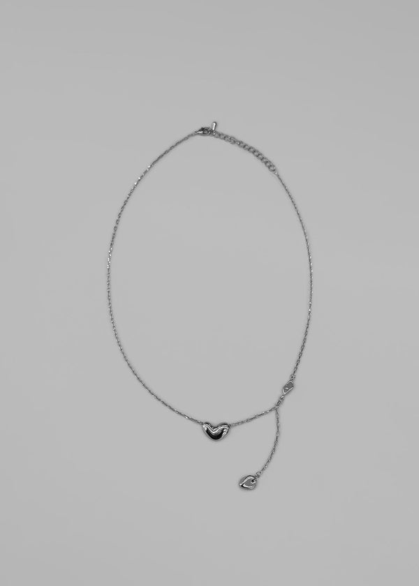 Retena Silver Heart Necklace