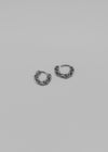 Nichrome Bold Chain Ring Earrings