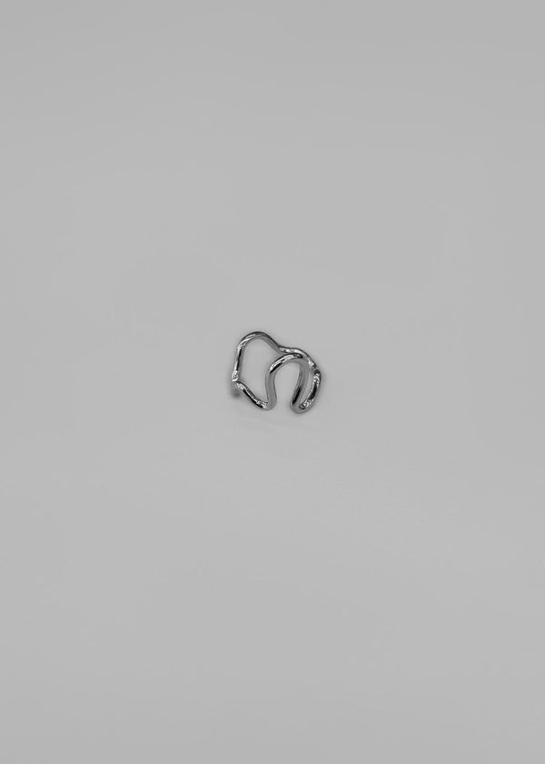 Wetty Wave Silver Ring