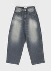 Hatoro Studded Bijo Wide Denim Pants