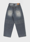 Hatoro Studded Bijo Wide Denim Pants