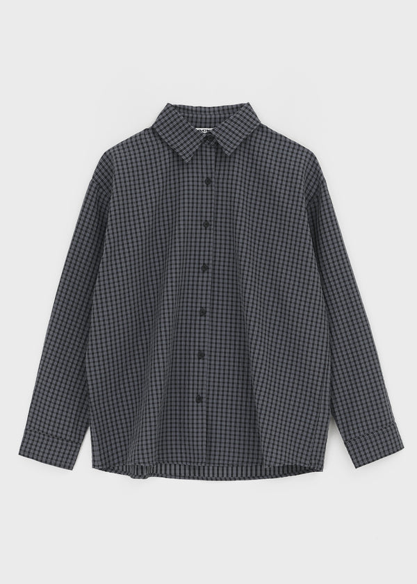 [MADE] Verute Loose-Fit Check Shirt