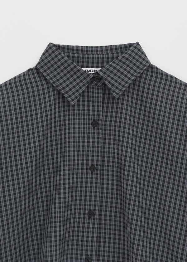 [MADE] Verute Loose-Fit Check Shirt