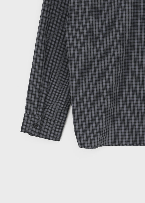 [MADE] Verute Loose-Fit Check Shirt
