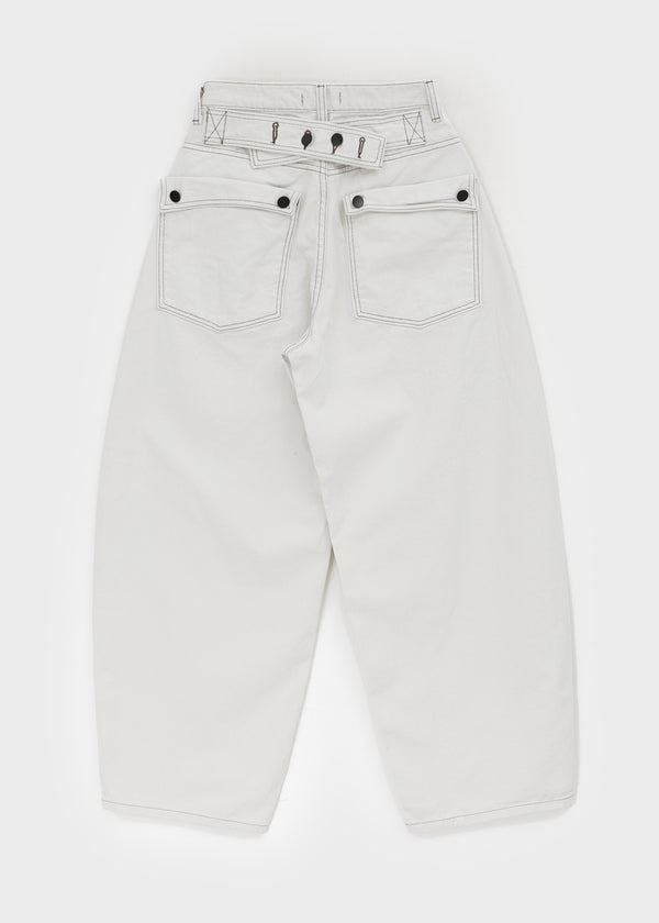 Louise Bijou Balloon Wide Cotton Pants