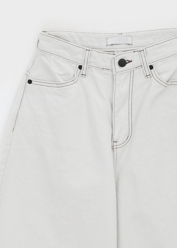 Louise Bijou Balloon Wide Cotton Pants