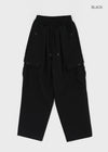 (UNISEX) Rotun Cargo Wide Banding Pants