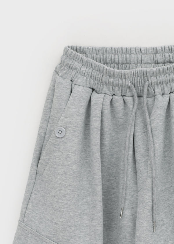 (UNISEX) Rotun Cargo Wide Banding Pants