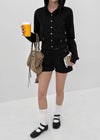 [MADE] Plain Cotton Rivet Shorts